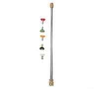 Complete Cleaning Kit 16 Inch Wand with 5 Nozzle Tips for Pressure Washers