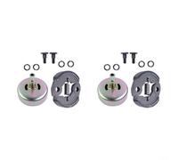 Complete Clutch Assembly Kit for Honda GX31/GX35 1.3HP Brush Cutters and Trimmers, Includes Clutch Drum Clutch Bolts Washers Wave Washers, Direct Fit Replacement for 23050-Z0J-811(2 set)