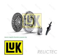 Clutch Kit 4pc (Cover+Plate+Brg+Slave Cyl.) fits PEUGEOT PARTNER 1.6D 2005 on