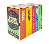 Complete Collection of Fyodor Dostoevsky 6 Hardback Books Box Set: Crime and Punishment, Notes from the Underground, The Idiot, The Brothers Karamazov, The House of the Dead, The Devils