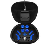 Complete Component Pack for Xbox Elite Controller Series 2 - Accessories Includes 1 Controller Carrying Case, 1 Charging Dock, 4 Thumbsticks, 4 Paddles, 1 Adjustment Tool and 1 Charging Cable(BLUE)