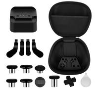 Complete Component Pack for Xbox Elite Controller Series 2 - Accessories Replacement Parts Repair Kit with Storage Case, Charging Dock , 4 Thumbsticks, 4 Paddles, 1 D-Pad