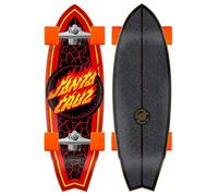 Santa Cruz x Carver Surf Skate Complete Flame Dot Shark 31.52" SCR-COM-2042