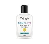 Olay Complete All Day Moisture Lotion UV Defense SPF 15, Sensitive Skin, 4 fl oz (118 ml) (1 pack)