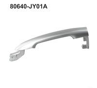 Complete Door Handle Set for Renault For Koleos 2009 2018 All 4 Doors, Plastic Material, Fits OEM Part 80640 JY01B 80640 JY01A, Direct Replacement