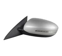 Complete Door Mirror 5/6/8/10Pins Car Rearview Side Mirror Assembly For Kia For Optima Sedan 2011 2012 2013 2014 2015 2016 2017 2018(Silver LH 8pin 11-13)