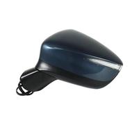 Complete Door Wing Mirror Assembly Car Side Wing Rearview Mirror Assembly For Mazda CX-5 CX5 2015 2016 Electric Adjust Folding Heating Blind Spot Monitoring(9 Wire Blue Left)