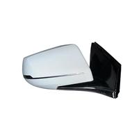 Complete Door wing Mirror Auto Electric Folding Anti-glare Mirror Assy For Cadillac XTS 2013-2019 Car Rearview Rear View Assembly Side Door Mirror Assembly(WHITE,9 Wire Right 18-19)