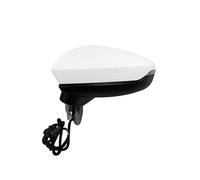 Complete Door wing Mirror Car Rearview Mirror Assembly For A3 A3L 2019-2022 Auto Electric Adjustment Heating Electrical Folding Assy Side Door Mirror Assembly(WHITE,10 Wire Left)