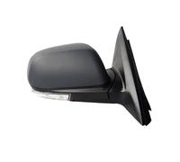 Complete Door wing Mirror Car Rearview Mirror Assy For Chevy For Epica 2007-2013 Auto Electric Folding Heating Turn Signal Assembly Side Door Mirror Assembly(Gray,5 Wire Right)