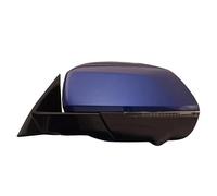 Complete Door wing Mirror For Auto Outside Rearview Mirror Assembly For Great For Wall For Hover For Haval F7 F7X Car Side Rear View Side Door Mirror Assembly(Blue Left 7 Wire)