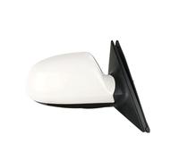 Complete Door wing Mirror For Hyundai Elantra 2004 2005 2006 2007 2008 2009 2010,Side Rear View Mirror Assembly Exterior Electric Rearview Mirror Assembly,A-White-Right-7 Wires