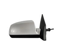 Complete Door wing Mirror For KIA Rio 2006 2007 2008 2009 2010 2011,Side Rear View Mirror Assembly Exterior Electric Rearview Mirror Assembly,A-Silver-Right