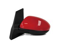 Complete Door wing Mirror For Mazda 2 DE 2007 2008 2009 2010 2011 2012 2013 2014,Side Rear View Mirror Assembly Exterior Electric Rearview Mirror Assembly,A-Red-Left