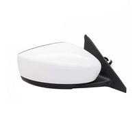 Complete Door wing Mirror For Nissan Kicks 2017 2018 2019,Side Rear View Mirror Assembly Exterior Electric Rearview Mirror Assembly,A-White-Right-3 Wire