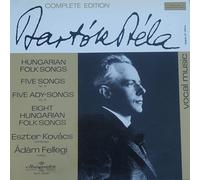 Complete edition - Vocal music (Vinyl LP) Canti popolari ungheresi n.1 > n.8 (1907 17) Canti per voce e piano op 15 n.1 > n.5 (1915) Canti per voce e piano op 16 n.1 > n.5 (1916)