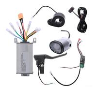 Complete Electric Scooter Controller Set 36V 500W with Dashboard and Accessories for Enhanced For 10 Inch Scooter Performance