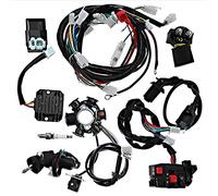 Complete electrics all wiring harness wire loom assembly for GY6 4-Stroke Engine Type 125cc 150cc Pit Bike Scooter ATV Quad