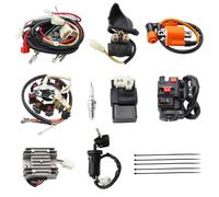 Complete Electrics ATV Quad 150cc 200cc 250cc 300cc 3 Holes Stator CDI Performance Coil Wire Harness Zongshen Lifan