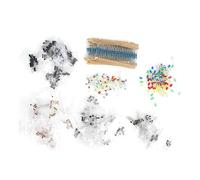 Complete Electronic Components Assorted Kit- 1565PCS with Capacitors Resistors Transistors & Diodes for DIY Projects and Repairs Component