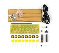 Complete Electronics Assembly Package Learn to Solder Using Keyboard Circuit Board and Components Professional PCB Soldering Project