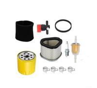 Complete Engine Filter Kit Compatible With I500911418 Lx173 Lt133 Lt155 M92359 Am1216 Yellow Plastic Parts For Lawn Tractor For Outdoor Power Equipment Maintenance Installation