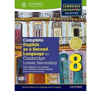 Complete English as a Second Language for Cambridge Lower Secondary Student Book 8 (Cie Checkpoint)