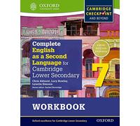 Complete English as a Second Language for Cambridge Lower Secondary Workbook 7 (Complete English as a Second Language for Cambridge Secondary 1)