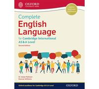 Complete English Language for Cambridge International AS & A Level – Oxford University Press
