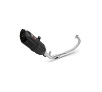 COMPLETE EXHAUST 1X1 MIVV SUONO STEEL BLACK FOR KTM RC 125 2014-2016