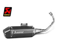 S-VE125R2-HZBL - Full Exhaust Akrapovic Racing SS Black Vespa Primavera