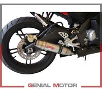 GPR Exhaust Yamaha R125 2008-2013 Deeptone Inox DB Killer Full System