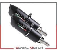 Gpr Exclusive Furore Double Kfx 700 04-11 Homologated Full Line System Black Homologated