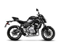 Complete Exhaust Kat System Leovince Lv One Evo Carbo Kawasaki Z 650 2017 > 2020