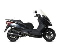 Complete Exhaust MIVV MOVER Black for KYMCO DOWNTOWN 125 2009 > 2016
