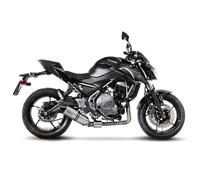 LEOVINCE EXHAUST MUFFLER LV ONE EVO FIT ON KAWASAKI Z650 2020 INOX-COD.14181E