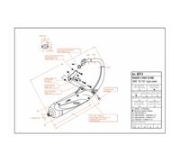Complete Exhaust System Leovince Sito Steel Peugeot X Fight 50 Wrc 2002 > 2003