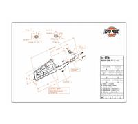 Silencer Sito Plus Complete 0256 Fits Piaggio Sfera 50 1991-1995
