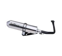 Complete Exhaust System Leovince Steel Kymco Agility 50 R16 4 Stroke 2010 > 2012