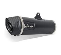 Complete exhaust system NERO RACING stainless steel black, carbon cap compatible with Yamaha T-Max 500 Model year 2008-2011 E3