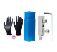 Complete faucet removal collection including pipe wrenches and bad thread remover for a variety of repair needs