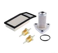 Complete Filter Replacement Kit For Ezgo For Txt And For Medalist 4 Cycle Golf Carts 1994 Through 2005 Including Air Oil Fuel Filters And Gasket Steel And Plastic Build For Optimal Engine Performance