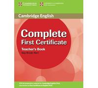 Complete First Certificate Teacher's Book