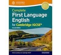 Complete First Language English for Cambridge IGCSE – 2nd Revised edition – Oxford University Press