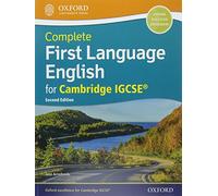 Complete First Language English for Cambridge IGCSE: Print & Online Student Book Pack