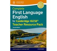 Complete First Language English for Cambridge IGCSE (R) Teacher Resource Pack: (2nd Revised edition)