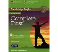Complete First Student's Book without Answers with CD-ROM