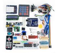 Complete For Arduino R3 Starter Set With Tutorial, DIY Electronic Components, Breadboard, Sensors, LCD Display For Beginners