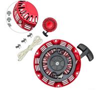 Complete For Honda Pull Start Kit for GX120 For GX200 Engines, Includes Recoil Starter, Rope, and Three Nuts