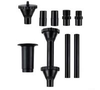 Complete Fountain Nozzle Kit With Flower Mushroom And Dual Layer Sprays For Ponds And Aquariums Adjustable Plastic Set Including Tubes And Adapters For Versatile Water Feature Designs